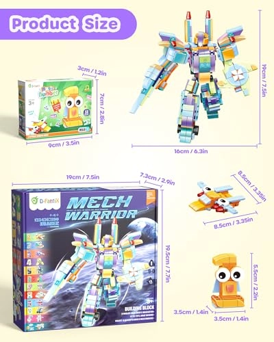 Math Building Blocks - 5+ 704 pieces