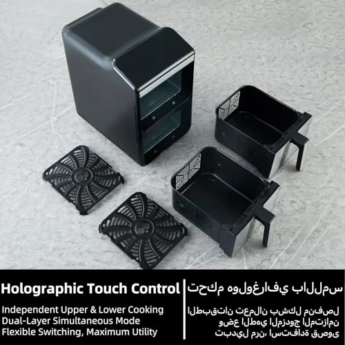 Air Fryer with 2 Independent Baskets