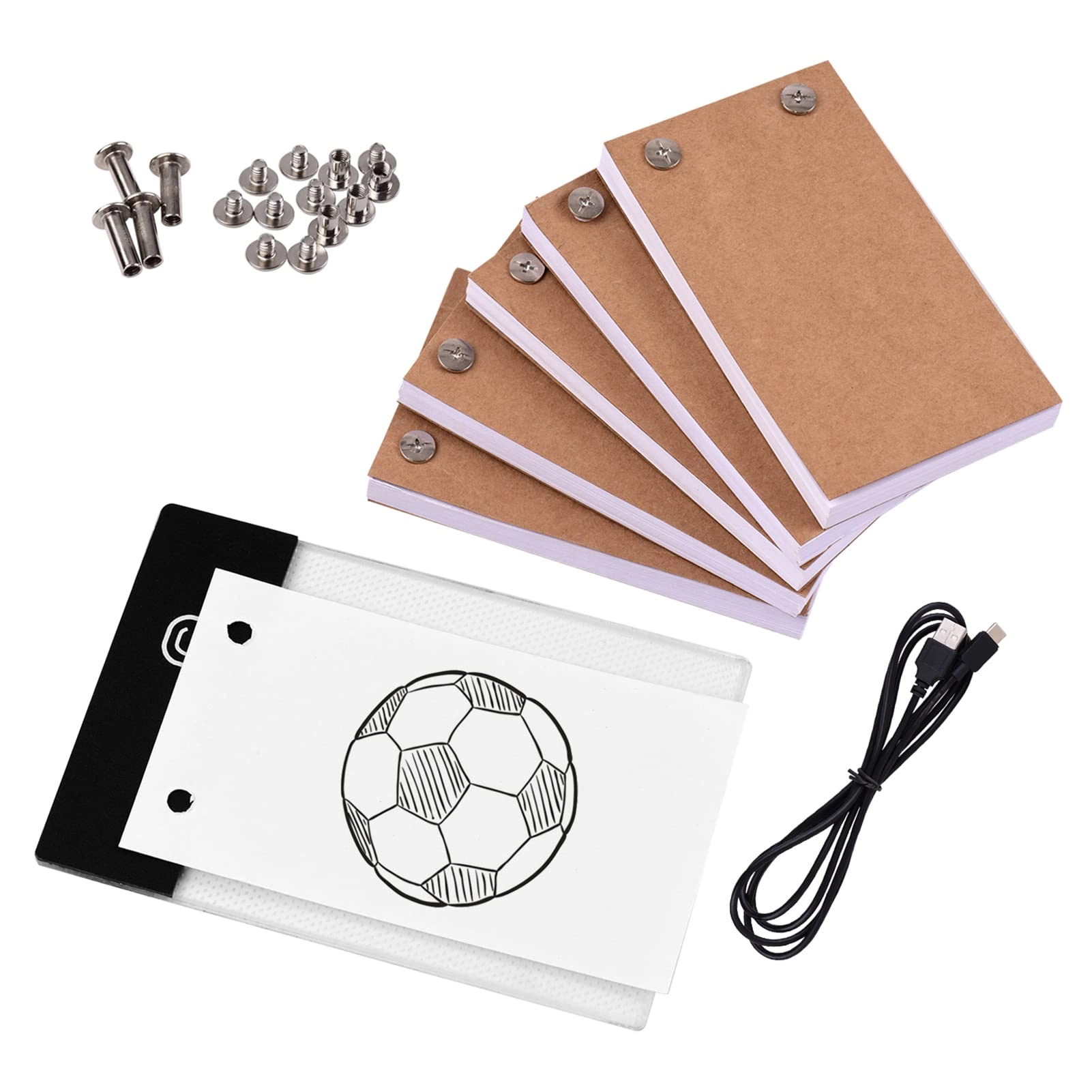 Wemay Flip Book Kit - USB Powered 9.9 * 8.5cm 5 Flip Books