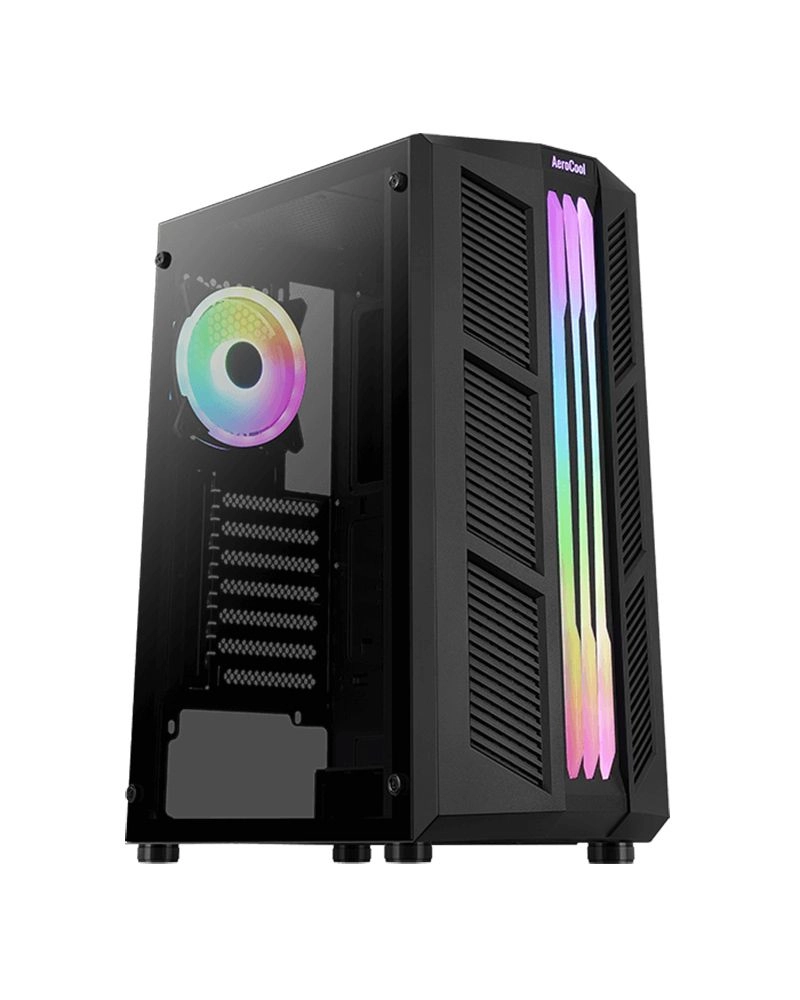 Aerocool B508A Flow - Tempered Glass Mid-Tower