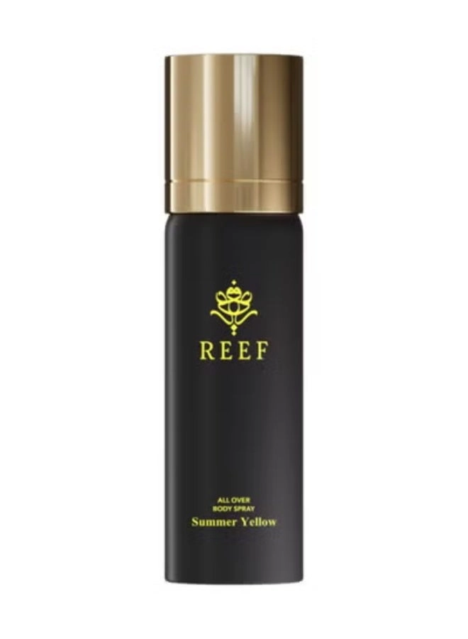Reef Summer Yellow Body Spray - 125ml Floral