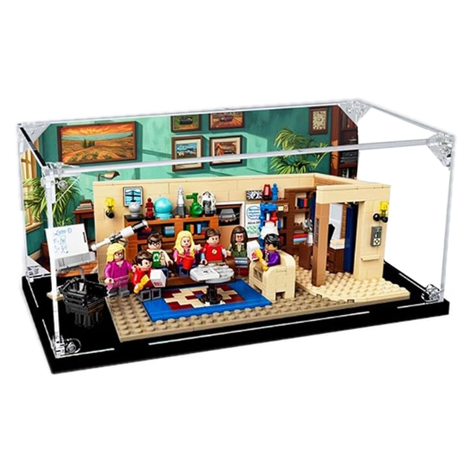 Acrylic Display Box for LEGO 21302 The Big Bang Theory