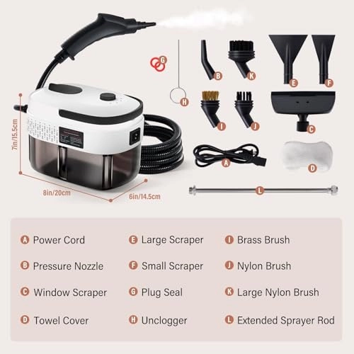 Handheld Steam Cleaner - 1.5L