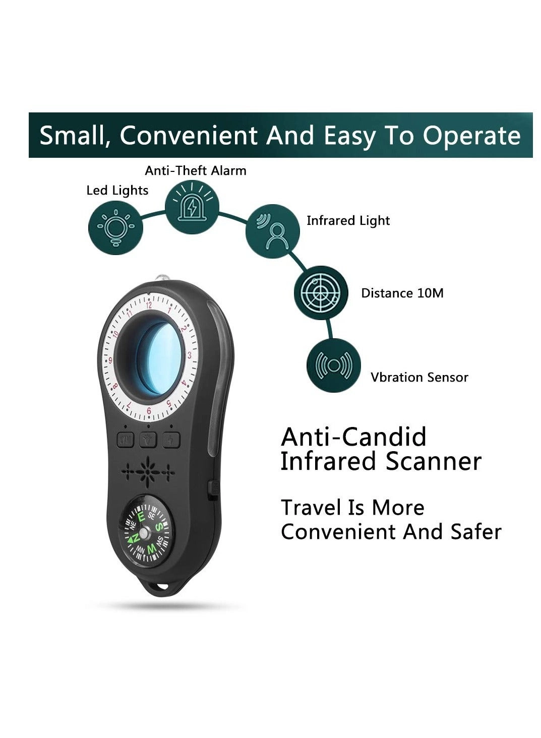 mini spy camera wireless hidden Device detector