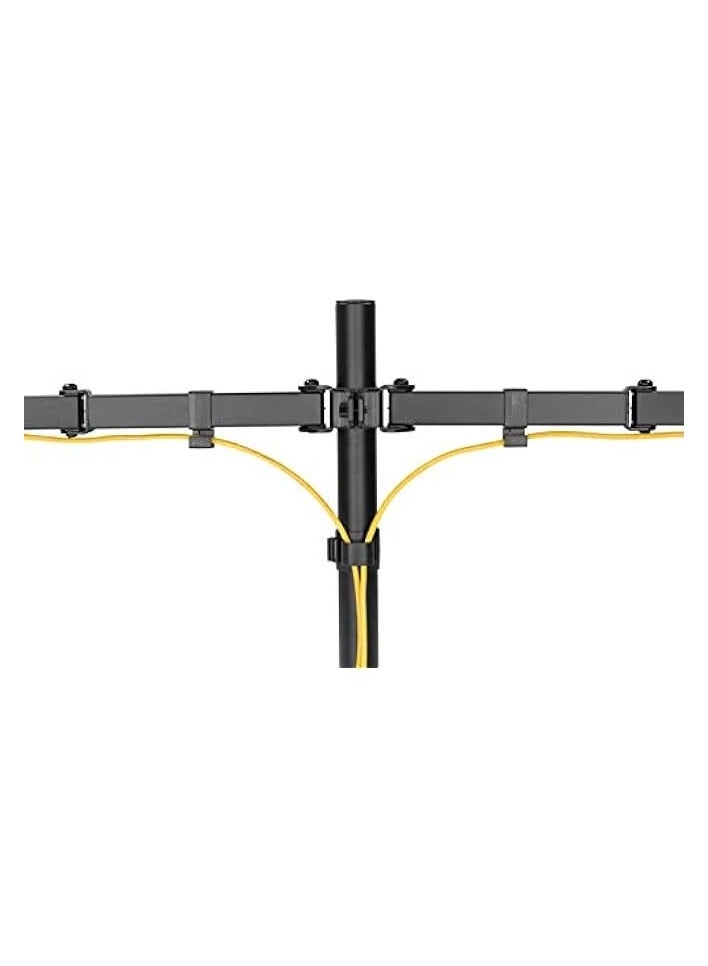 Dual Monitor Stand - 32 Inch 75mm x 75mm or 100mm x 100mm