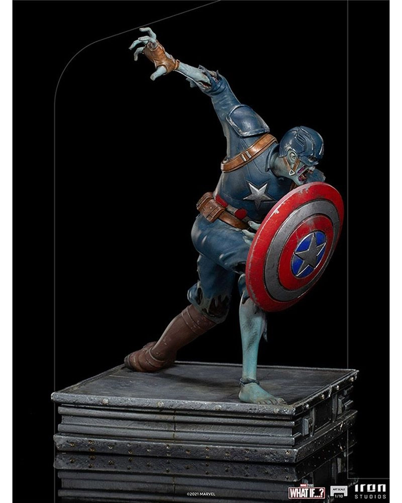 Captain America - Marvel - What if Captain America Zombie Art - 1/10 Scale Statue