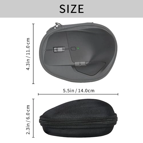 Case - Compatible with MX Master 4 Shockproof Grey