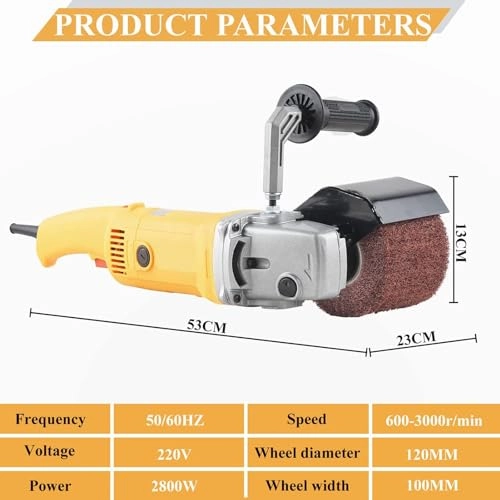 Handheld Burnishing Polishing Machine - 1400W 8 Speed