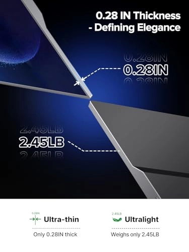 Portable Monitor Touchscreen - 15.6-inch 1920 x 1080