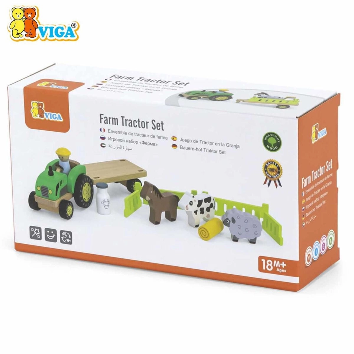 VIGA Farm Tractor - 11 pcs
