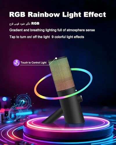 RGB Condenser USB Microphone