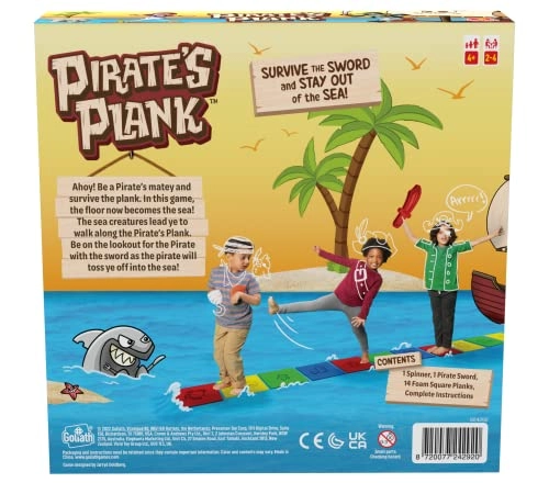 Pirate's Plank - Ages 4 and up
