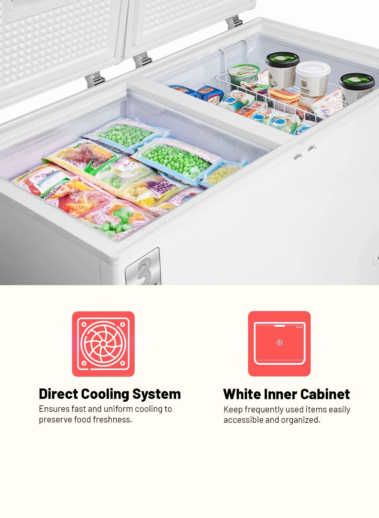 AF-4500CFWT - Direct Cooling Manual Defrost