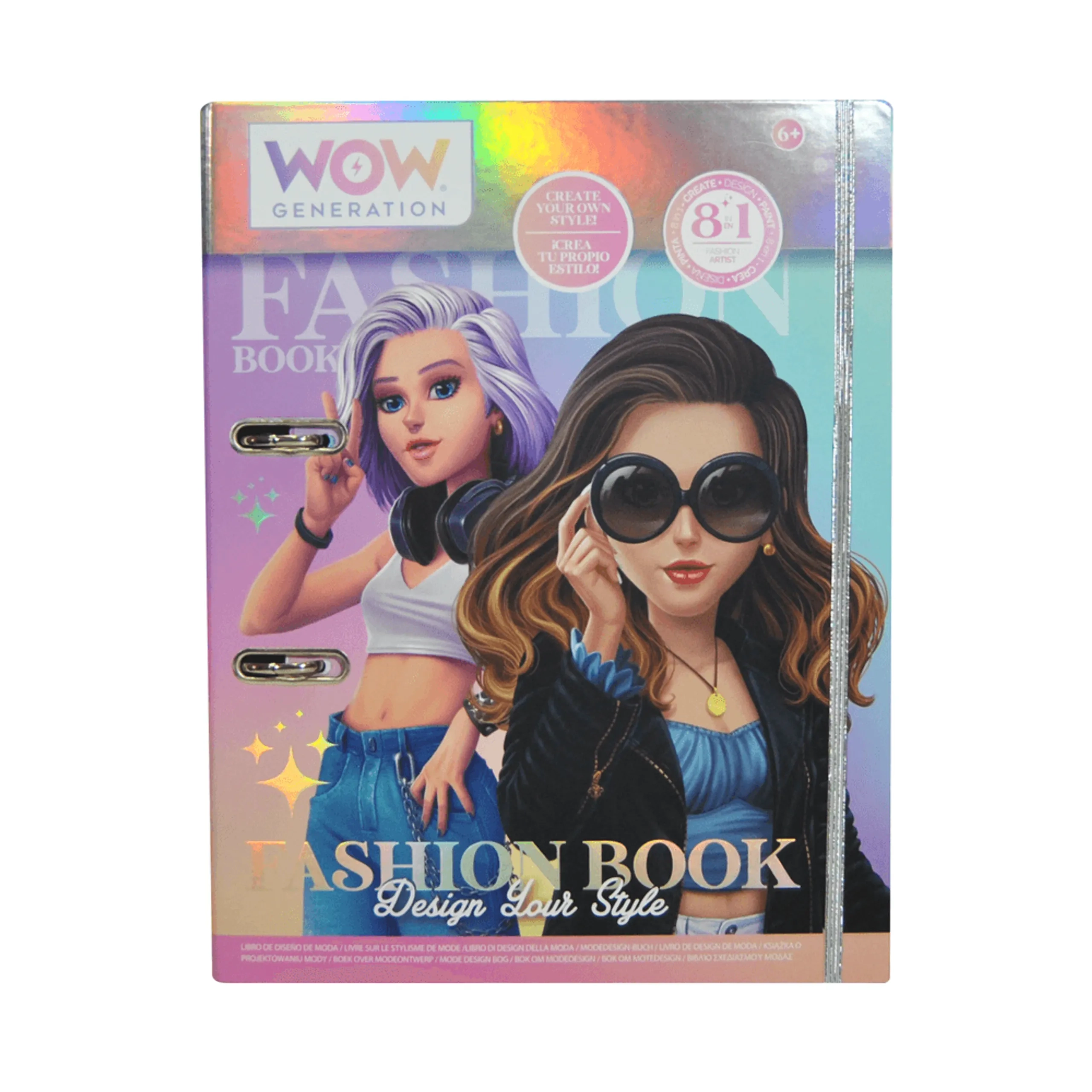 WOW Generation Design Your Style Fashion Book - 6+ years