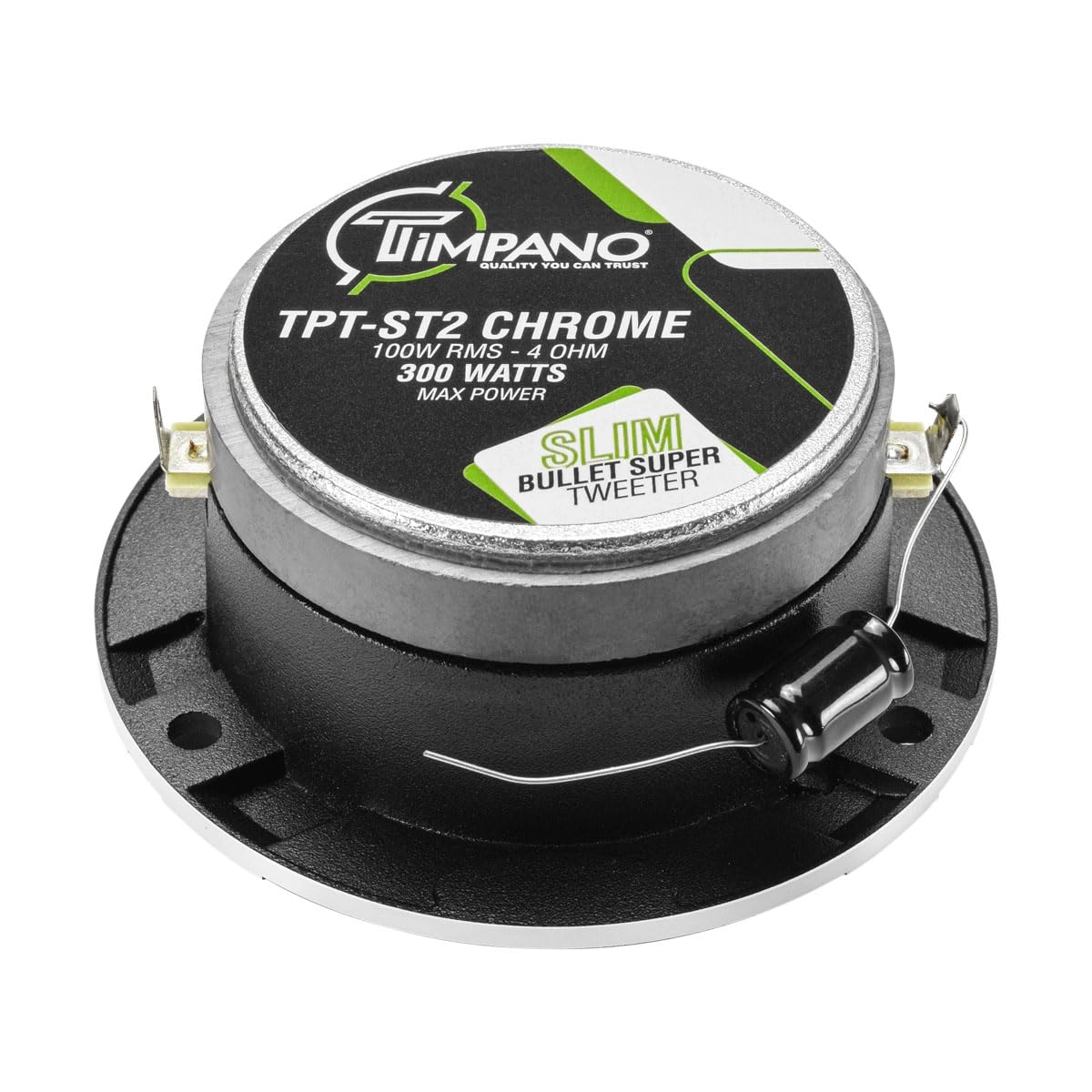 TPT-MR6-4 - 6.5 Midrange + TPT-ST2 - Super Tweeters Chrome