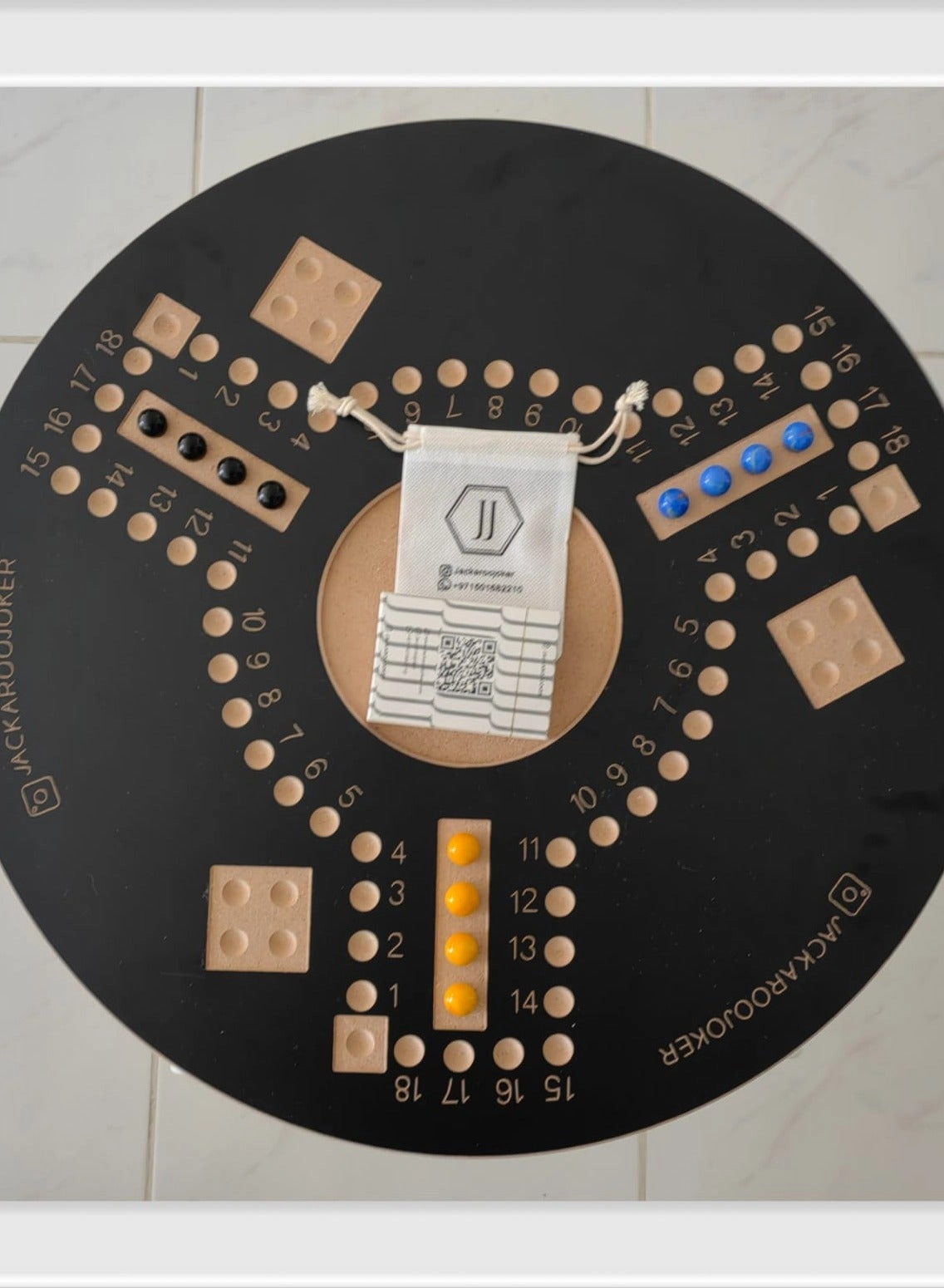 Double-Sided Foldable Board Game - 51 cm Premium Set