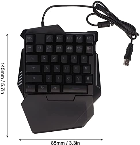 One Handed Gaming Keyboard - Wired