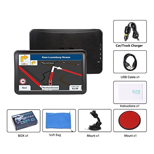 Car Truck GPS Navigation 584651321 - 9 inch 256MB+8GB