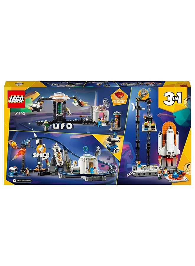 Creator 3 in 1 Space Roller Coaster (31142) - 874 pieces 9 years and up