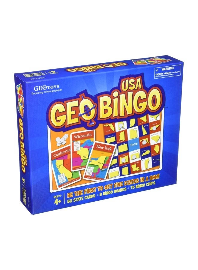 Geotoys GeoBingo USA