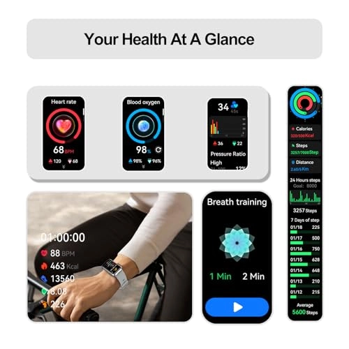 Fitness Tracker A1 - IP68 Heart Rate Monitor
