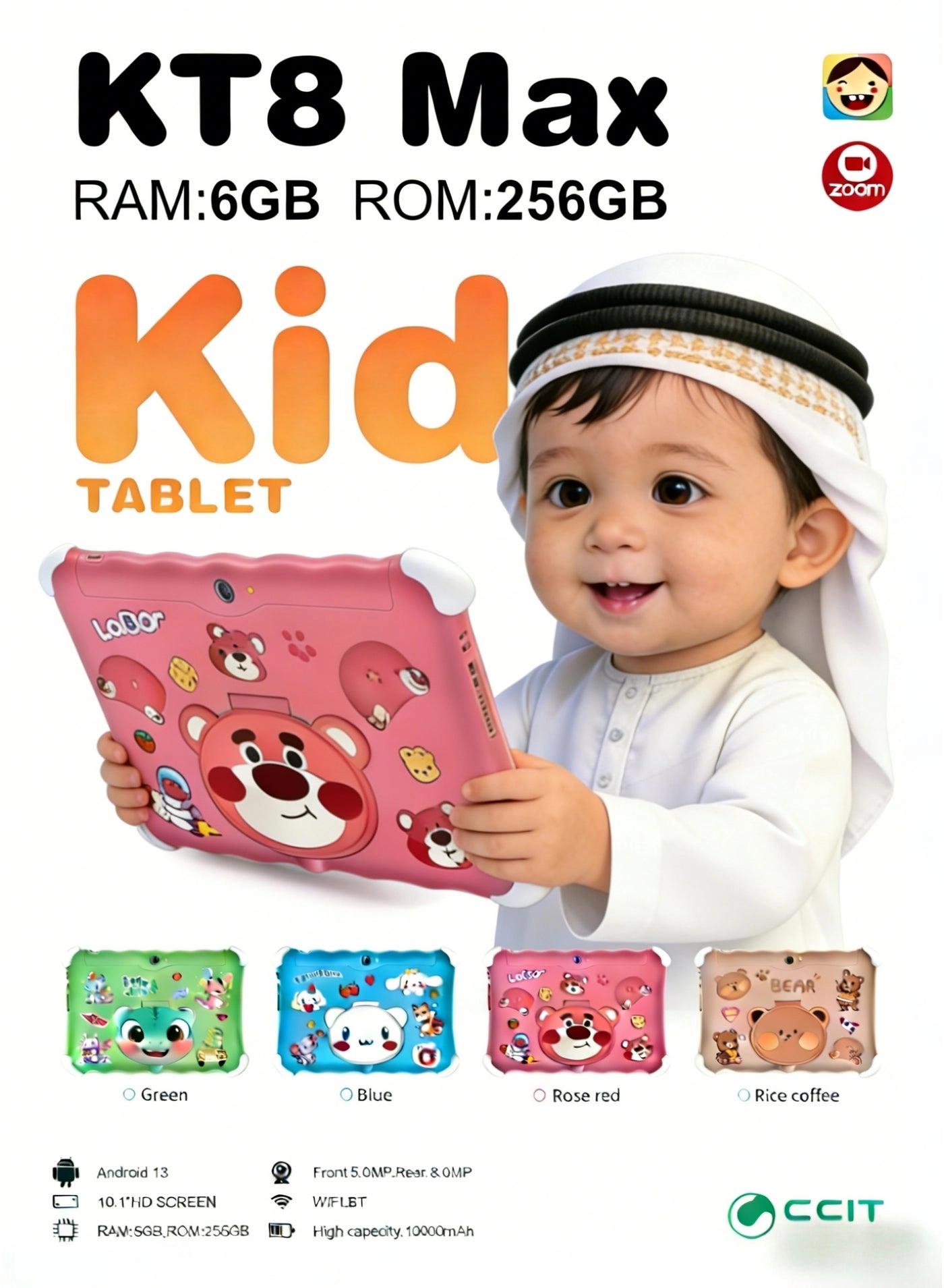 KT8 Max - 6GB 10.1-inch 256GB