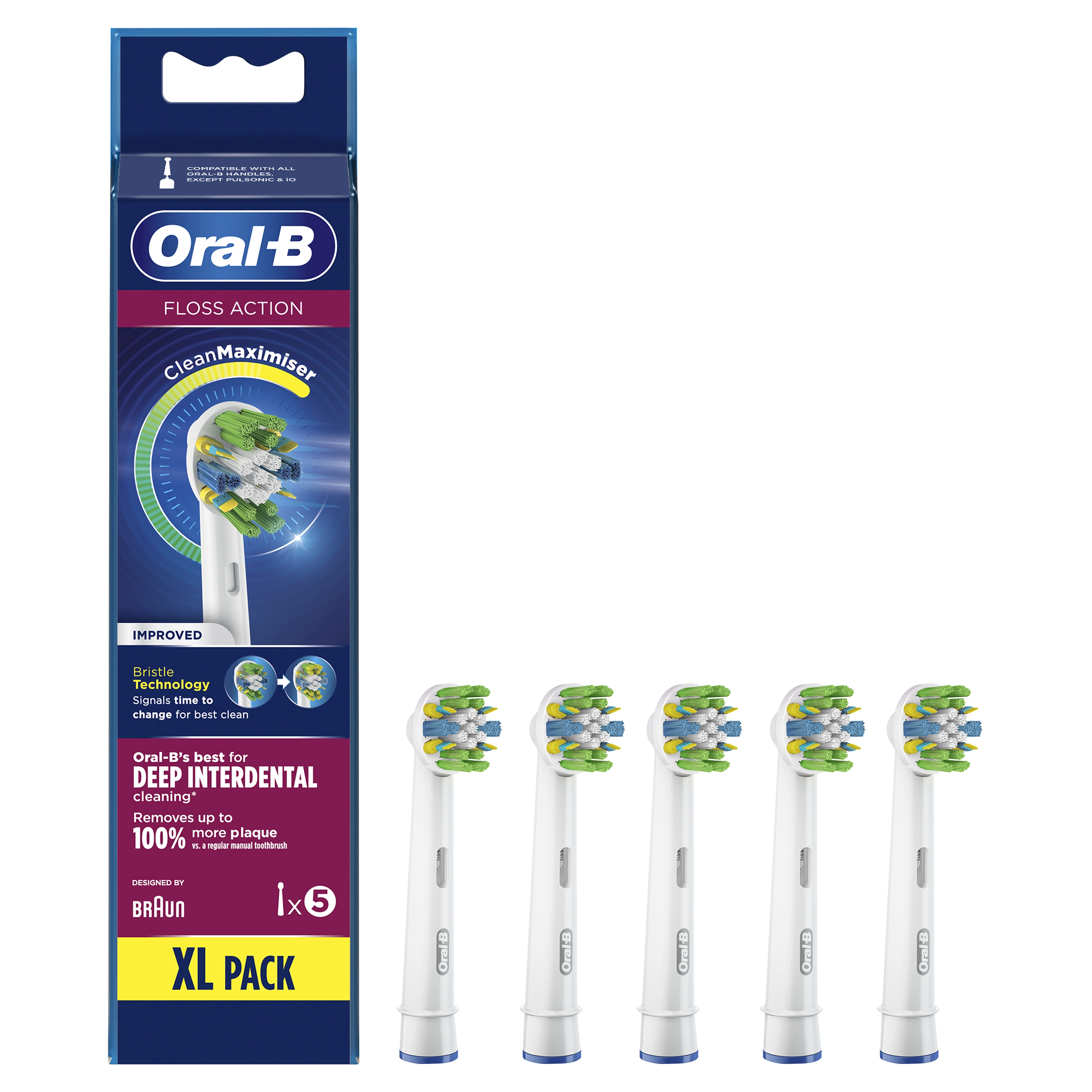 Oral-B FlossAction - 5 Count White