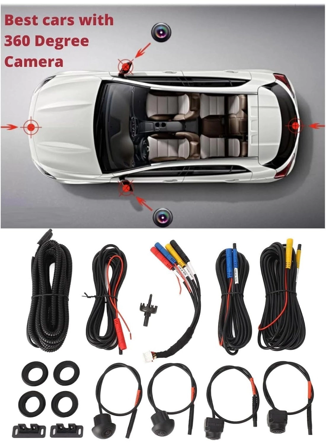 360 Car Camera System - Night Vision