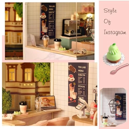Miniature House Kit - Tea Lab