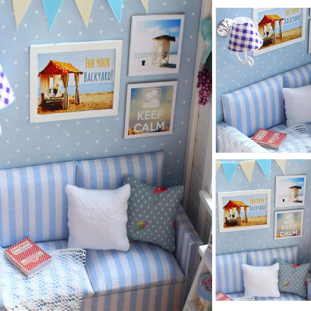 DIY Miniature Dollhouse Kit - Warm Moment 1:24