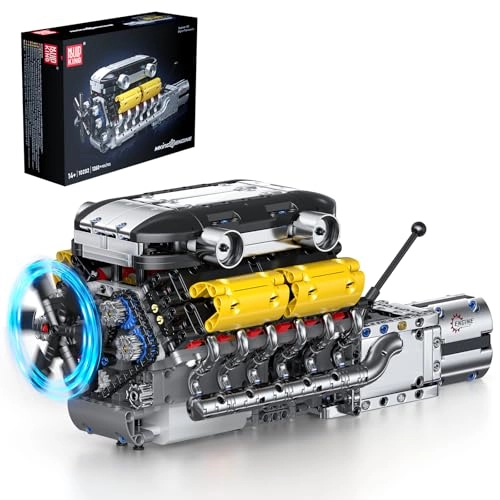 10202 Technik V12 Engine - 1260 pcs