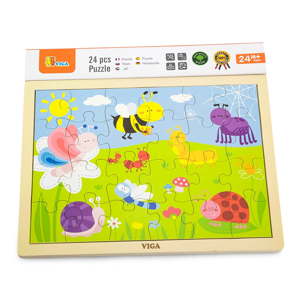Park Wooden Puzzle (SW-50199) - 24 pcs