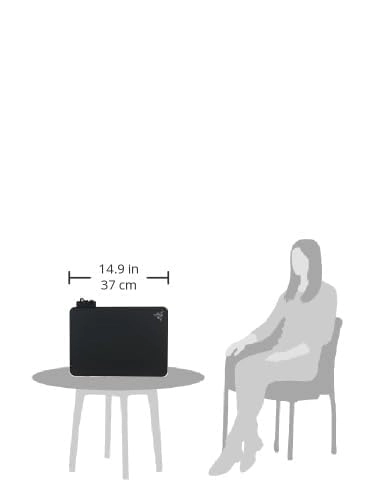 FireflyV2 Plastic Acrylic Gaming Mouse Pad - 35.5x27.4 cm