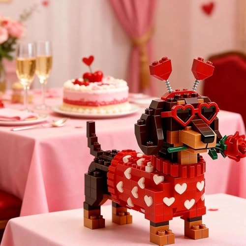 Dachshund Building Blocks Set - Dachshund 1 pcs