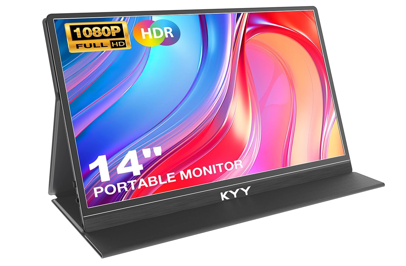 KYY Portable Monitor - 14" 1080P