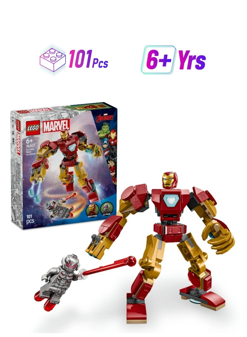 Iron Man Mech Vs Ultron (76307) - Super Heroes Marvel