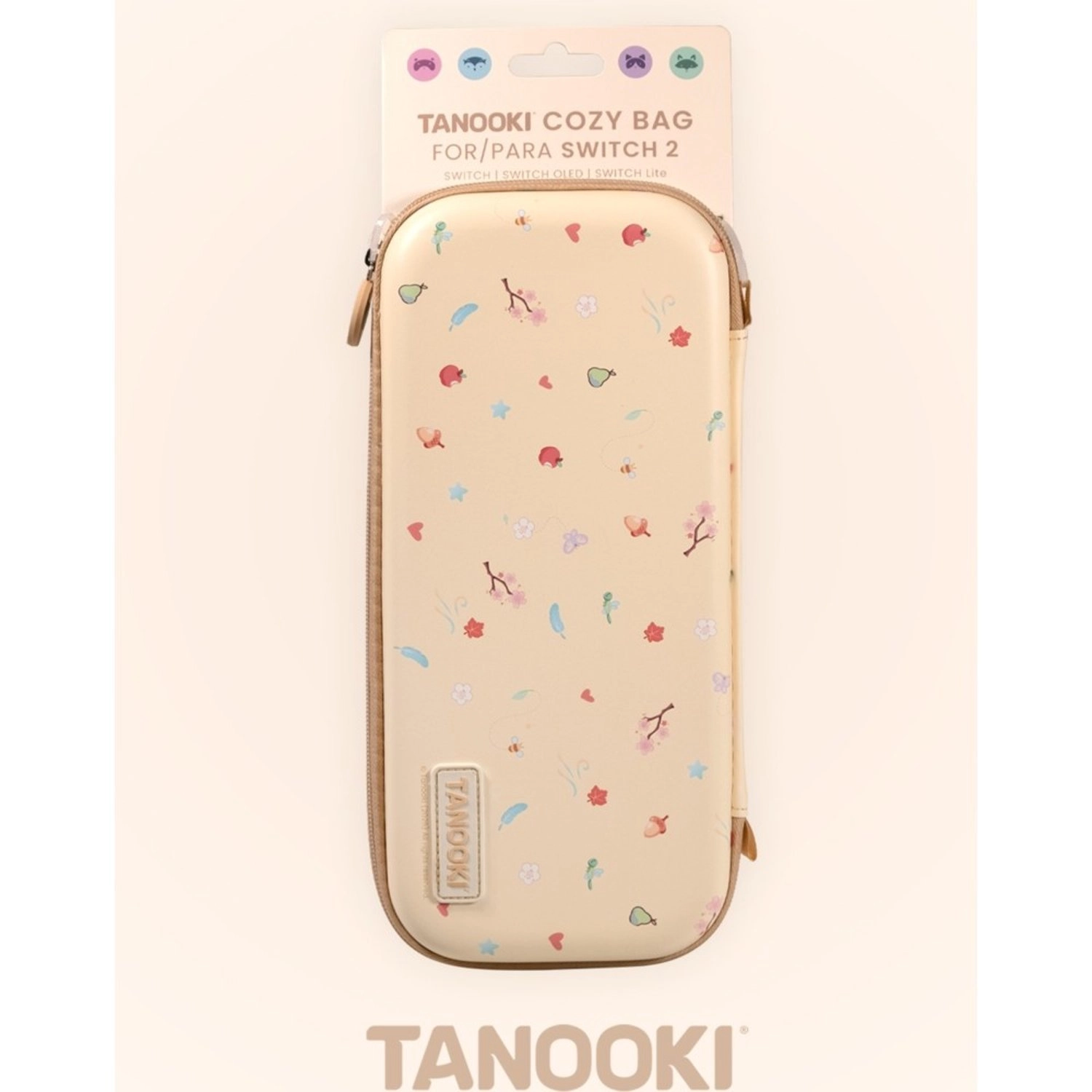 Tanooki Cozy Bag - Nintendo Switch 2 Pink