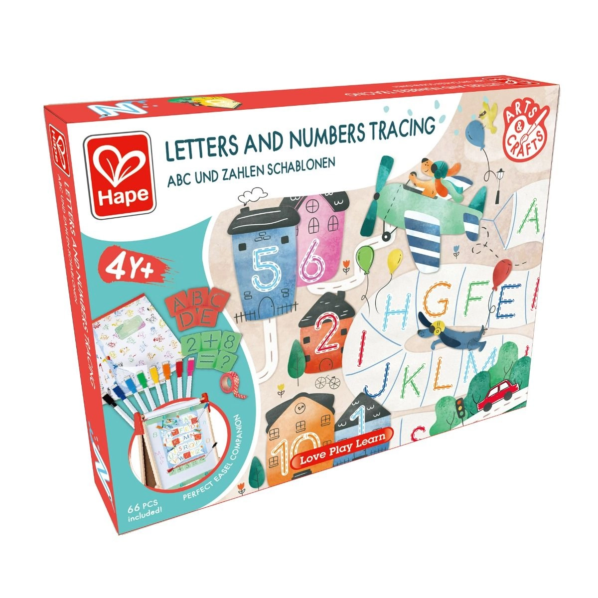 Letters And Numbers Tracing - 66pcs eight whiteboard marker pens