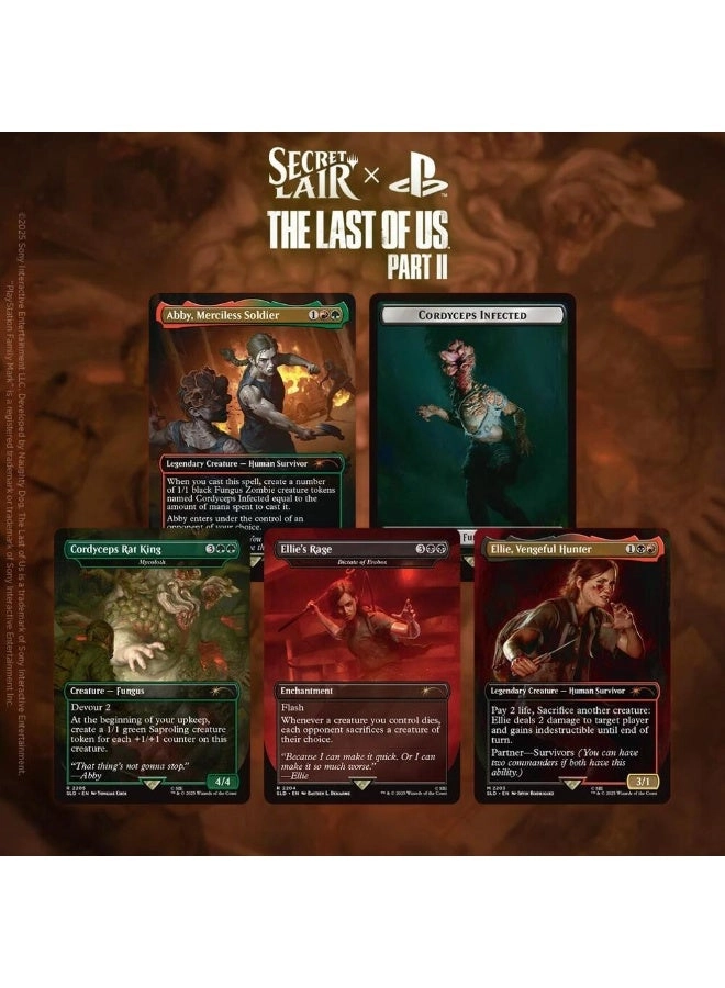 MTG Secret Lair x The Last of Us Part II