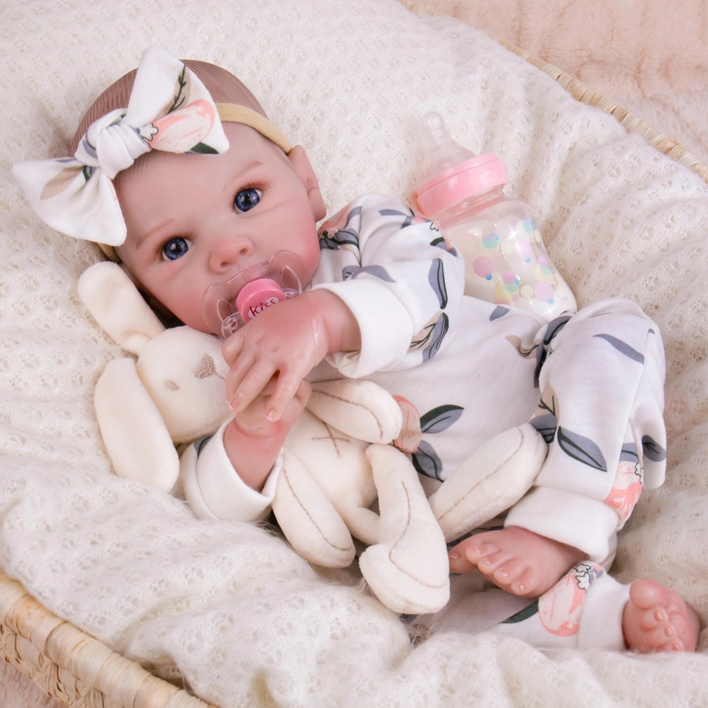 Reborn Baby Doll - 20-Inch Cloth Body Ages 3+