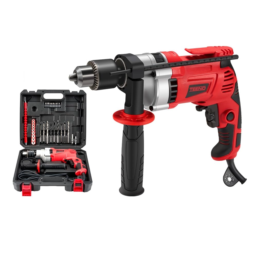 TEENO Hammer Drill - 910W 13mm Chuck 0-3000RPM
