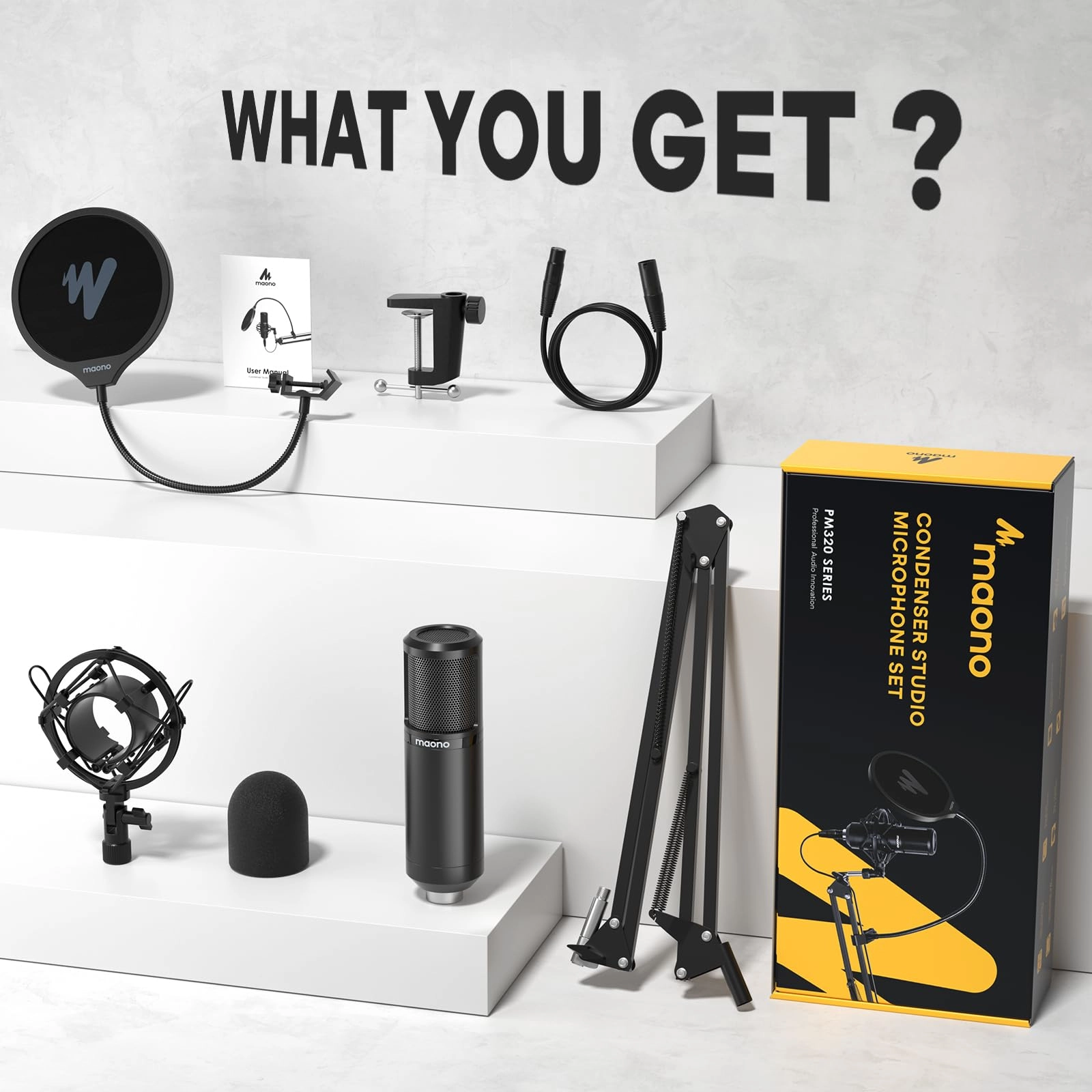 AU-PM320S XLR Microphone