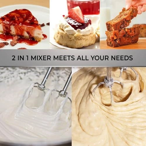 Hand and Stand Mixer - 300W