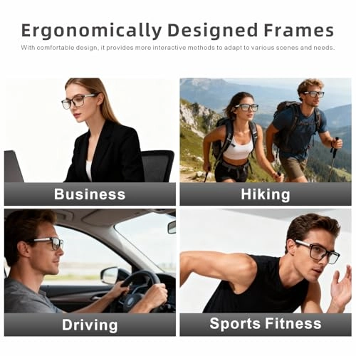 Smart Audio Glasses - Bluetooth IP67 220mAh