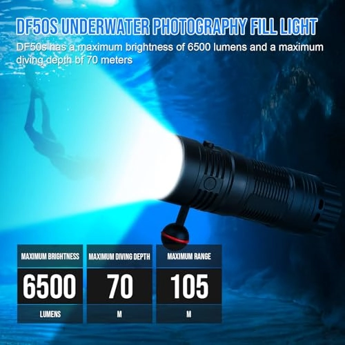 DF50S - 6500 Lumens Tri-Color 150-Degree Beam
