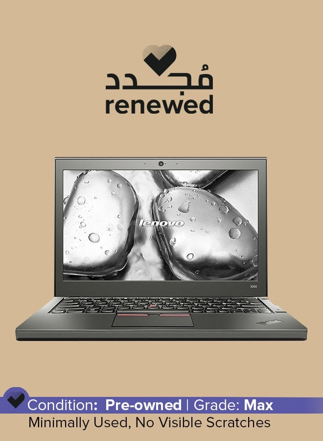 Lenovo (Renewed) ThinkPad X250 - 12.5'' Core i7-5600U 8GB DDR3L 256GB SSD