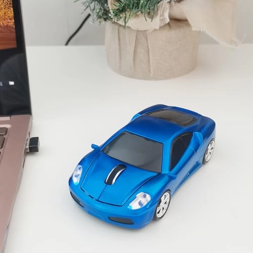 Sport Car Shaped Optical Mouse - Wireless