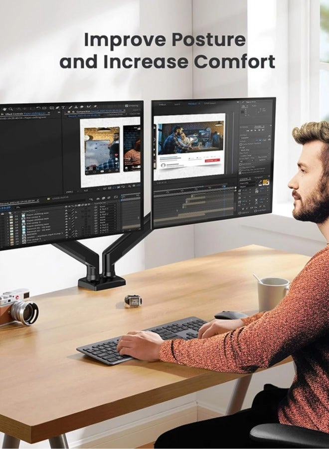 Dual Monitor Mount - Dual 32 inches 100x100mm