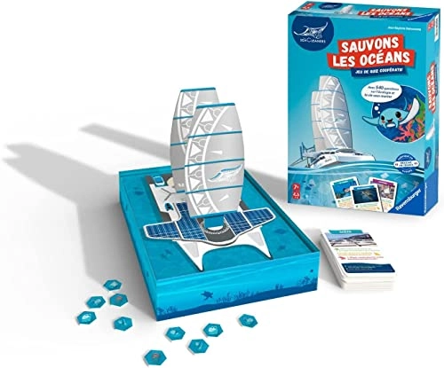 The SeaCleaners - French Version from 6 Years 110 question cards