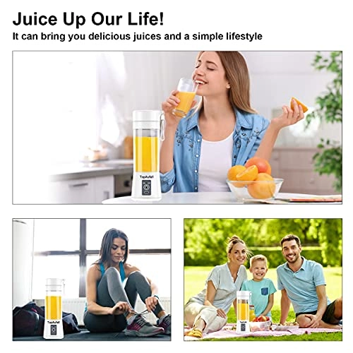 Portable Blender - USB Rechargeable 6 3D Blades